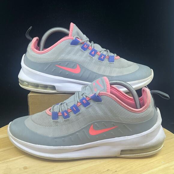 Nike Air Max Axis Running Shoes Pink Gray AH5222 015 Size 7Y/ 8.5 Womens - Picture 1 of 10